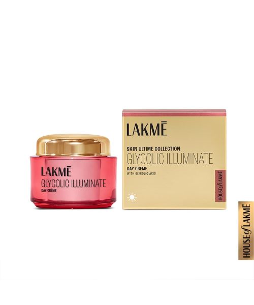 Lakme: Glycolic Illuminate Day Cream with Glycolic Acid for Radiant & Even Tone Skin