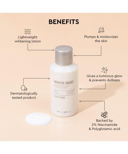 The Face Shop: White Seed Brightening Lotion (50ml)