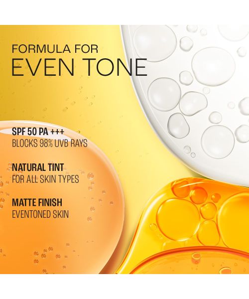 Lakme: Sun Expert Tinted Sunscreen SPF 50 PA +++ | Broad spectrum UVA/B protection  | 50ml