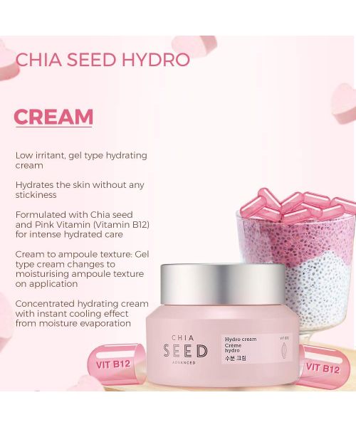 The Face Shop: Chia Seed Hydro Cream 25ml