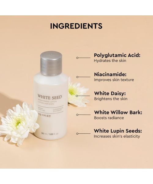 The Face Shop: White Seed Brightening Lotion (50ml)