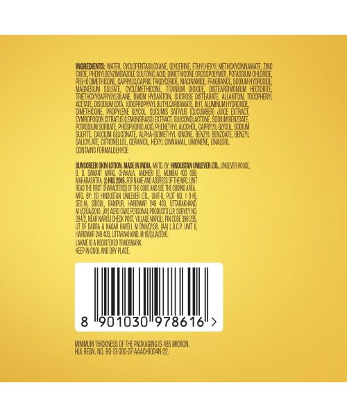 Lakme: Matte Sunscreen SPF 50 PA+++, Niacinamide|UVA/B Protection|For Normal To Oily Skin 100ml