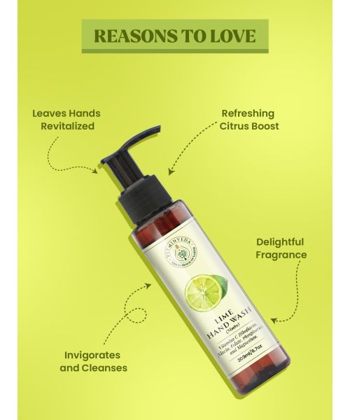 : Lime Hand Wash - Delightful Lime Fragrance 200ml