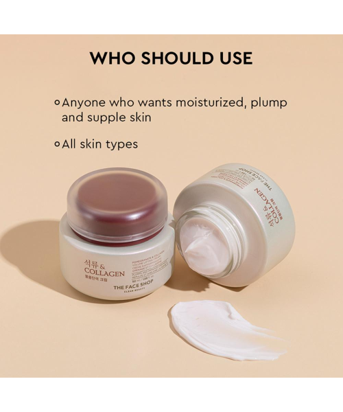 The Face Shop: Pomegranate And Collagen Volume Lifting Cream (50ml)