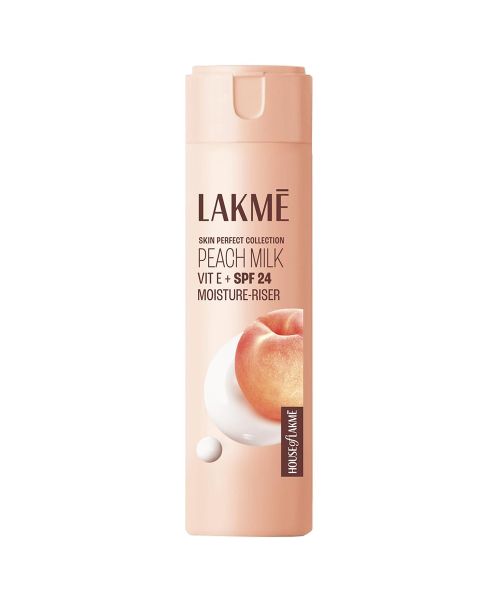 Lakme: Peach Ceramide Moisturizer with SPF 24| For Dry Skin, Normal Skin & Sensitive Skin 200ml
