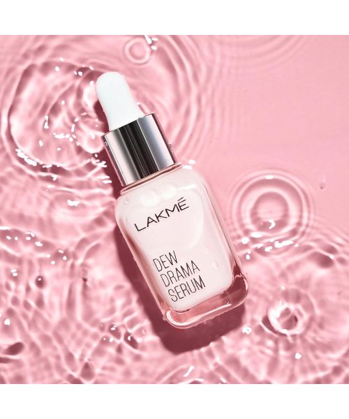 Lakme: Dew Drama Serum 6% Vitamin E & Pro-Ceramide for Skin Barrier & Dewy Radiance 15ml
