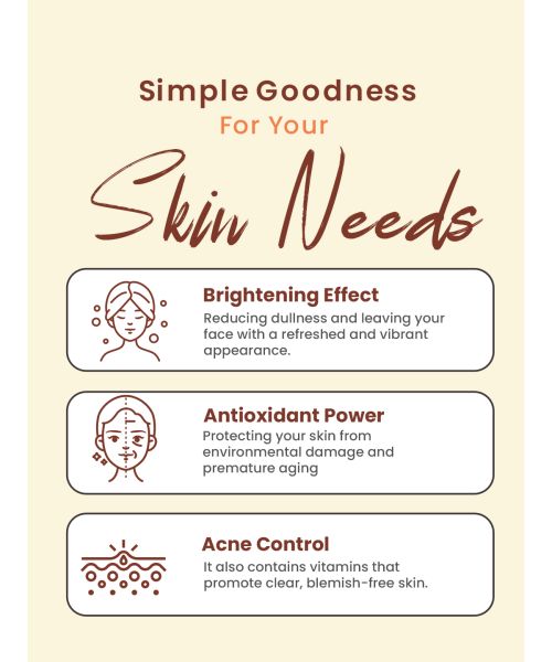 VITMINVEDA: Natural Tomato & Glycerine Face Wash with Vitamin A, C, K 100ml