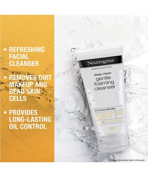 Neutrogena: Deep Clean Foam Cleanser 50 g
