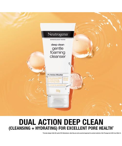 Neutrogena: Deep Clean Foam Cleanser 50 g