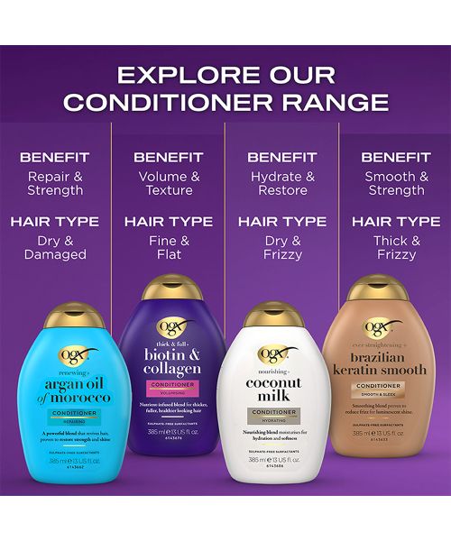 OGX: Biotin & Collagen Conditioner 385ml