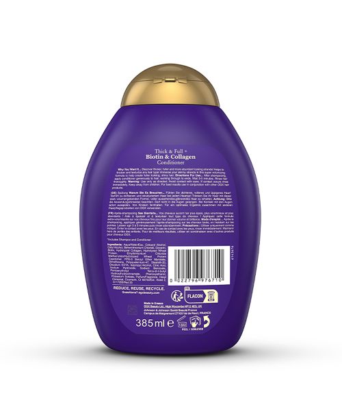 OGX: Biotin & Collagen Conditioner 385ml