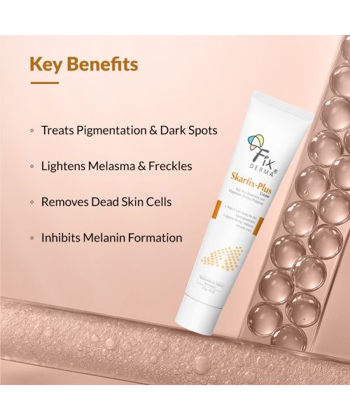 Fixderma: Kojic Acid + Arbutin Skarfix-Plus Cream - 30gm