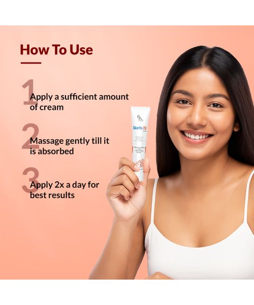 Fixderma: SKARFIX -TX Face Cream Tranexamic Acid + 2% Kojic Acid - 15gm