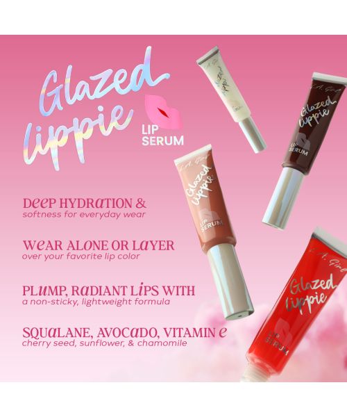 L.A.Girl: On Cloud Nine Glazed Lippie Lipgloss Lip Serum-Kissable