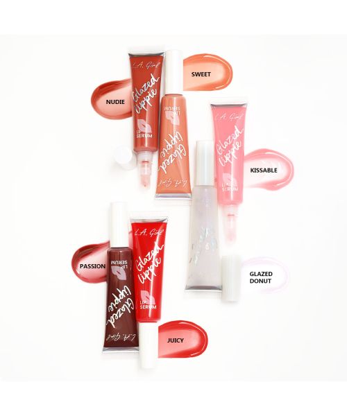 L.A.Girl: On Cloud Nine Glazed Lippie Lipgloss Lip Serum-Kissable