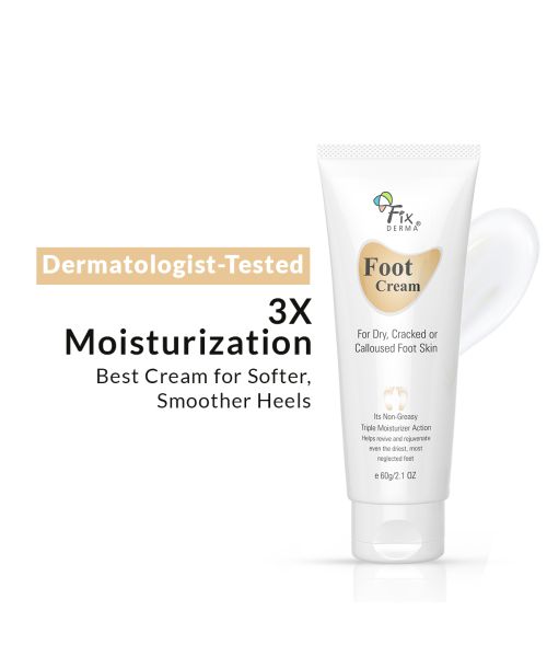 Fixderma: Foot Cream For Dry & Cracked Feet -  60ml