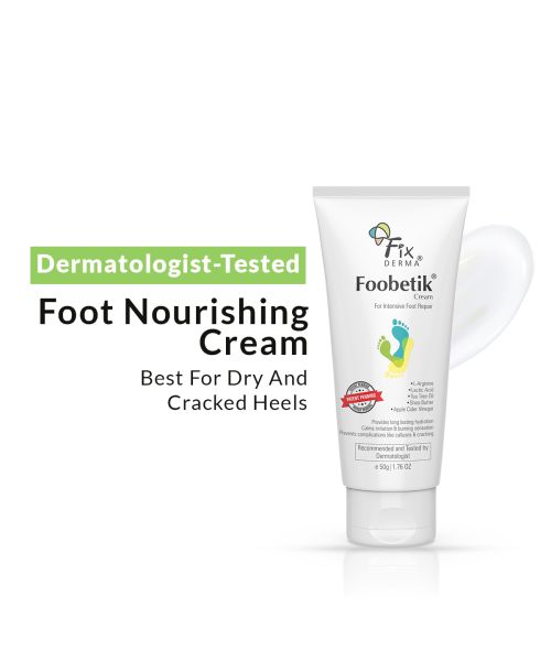 Fixderma: Foobetik Cream For Dry & Cracked Feet- 50gm