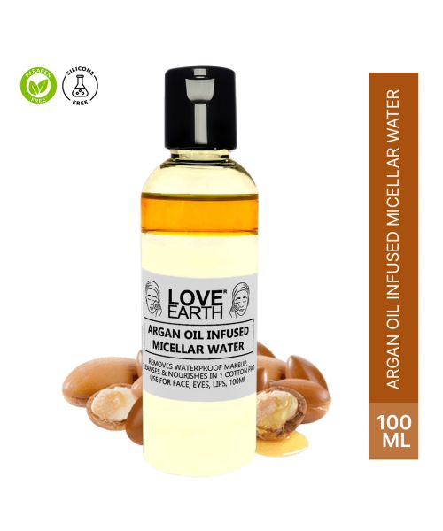 Love Earth: Argan Oil-Infused Micellar Water - 100ml