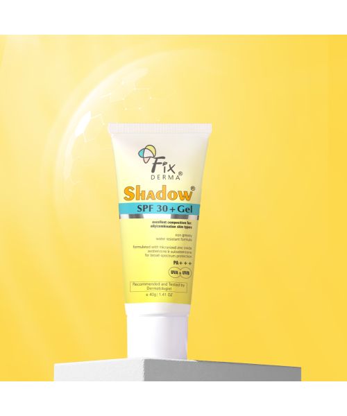 Fixderma: Shadow Sunscreen SPF 30+ Pa+++ Gel  - 40gm