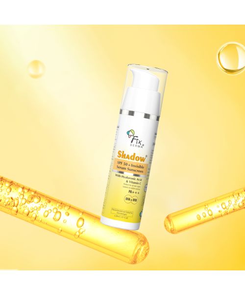 Fixderma: Shadow Invisible Serum Sunscreen SPF 50+ PA+++ - 30ml