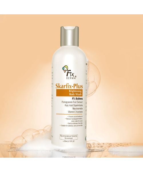 Fixderma: Skarfix Plus Body Wash with Niacinamide Acid  - 200ml