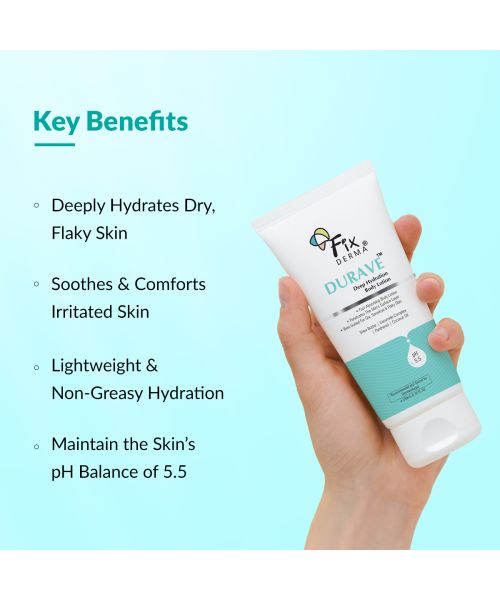 Fixderma: Durave Deep Hydration Body Lotion - 200ml