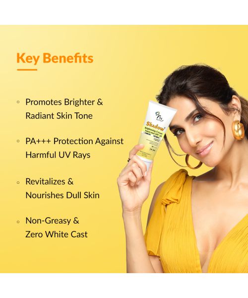 Fixderma: Shadow Brightening Cream Sunscreen SPF50 PA+++  -  50g