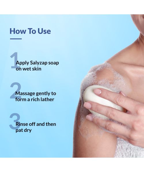 Fixderma: Salyzap Soap Salicylic Acid Tea Tree Oil Acne Soap - 75gm