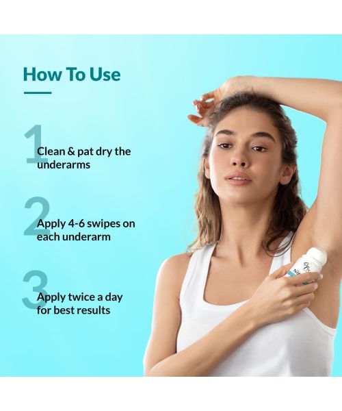 Fixderma: Nigrifix Underarm Ocean Roll On With 6% AHA - 60ml