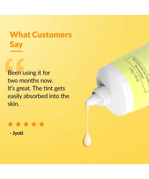 Fixderma: Shadow Tinted Sunscreen Medium SPF 50 PA+++ 1% Hyaluronic Acid - 30gm