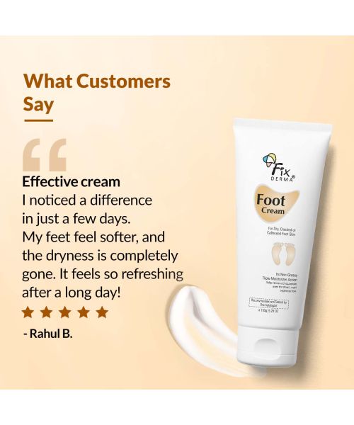 Fixderma: Foot Cream For Dry & Cracked Feet - 150ml