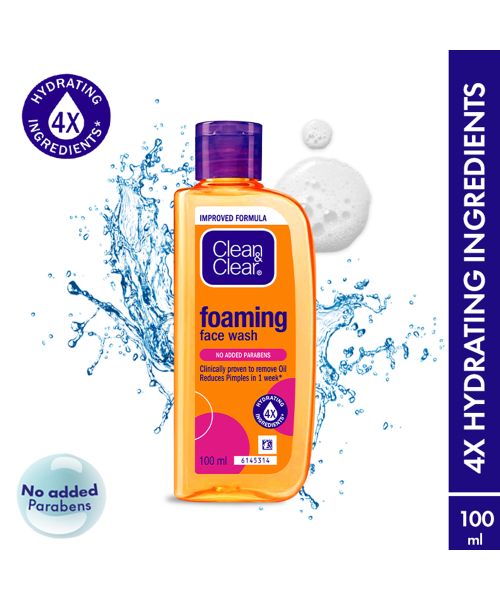 Clean & Clear: Foaming Facial Wash 100ml