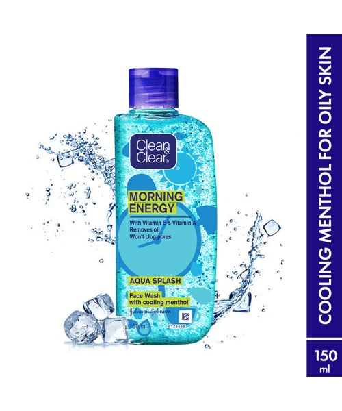 Clean & Clear: Morning Energy Aqua Splash Face Wash 150ml
