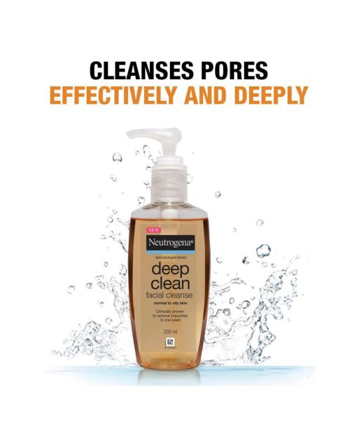 Neutrogena: Deep Clean Facial Cleanser 200ml