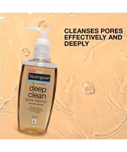 Neutrogena: Deep Clean Facial Cleanser 200ml