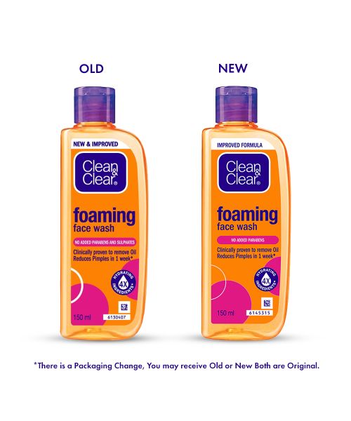 Clean & Clear: Foaming Facial Wash 150ml