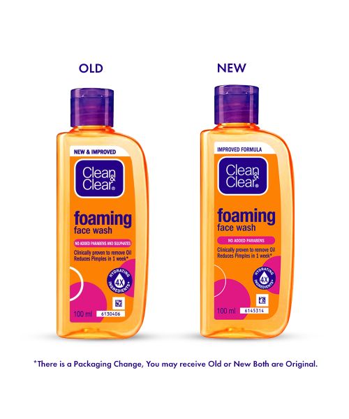 Clean & Clear: Foaming Facial Wash 100ml