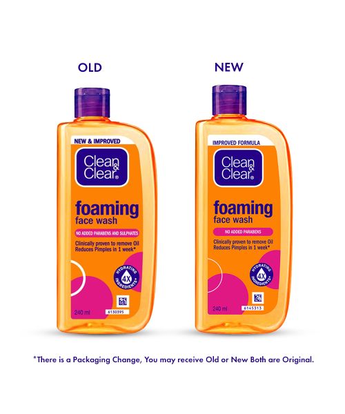 Clean & Clear: Foaming Facial Wash 240ml