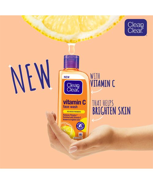 Clean & Clear: Vitamin C Face Wash 150ml