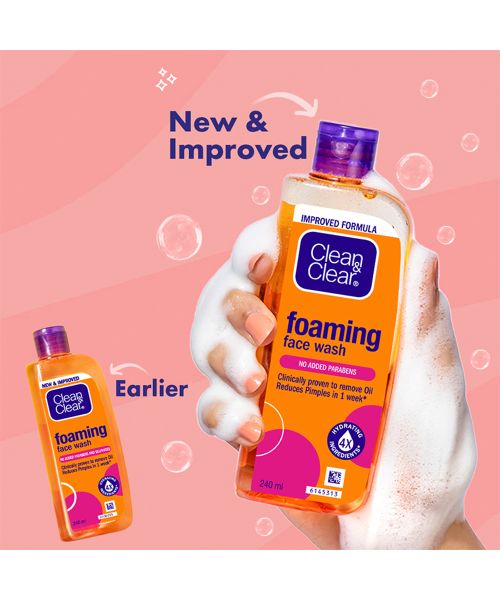 Clean & Clear: Foaming Facial Wash 240ml