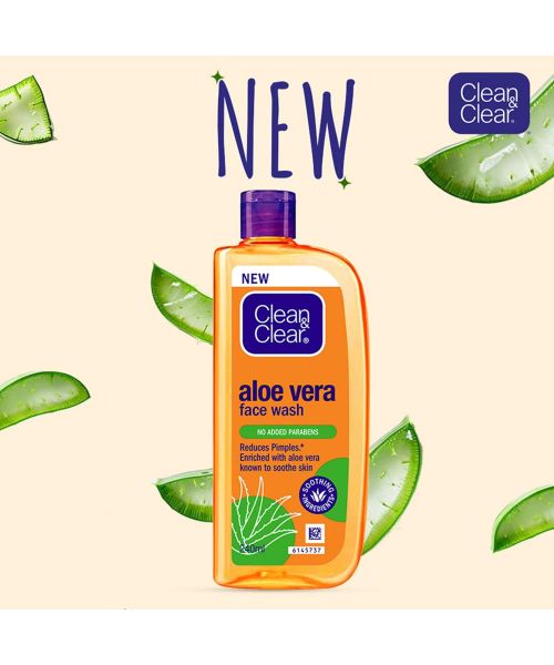 Clean & Clear: Aloe Vera Face Wash  240ml