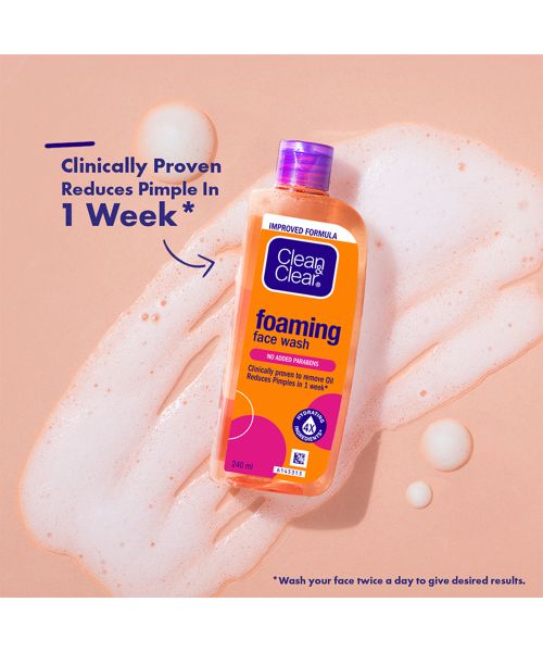 Clean & Clear: Foaming Facial Wash 240ml