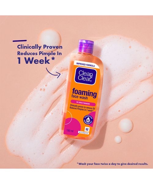 Clean & Clear: Foaming Facial Wash 150ml
