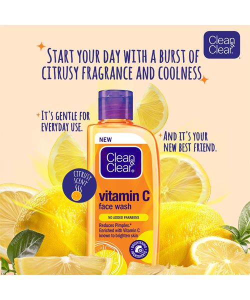 Clean & Clear: Vitamin C Face Wash 150ml