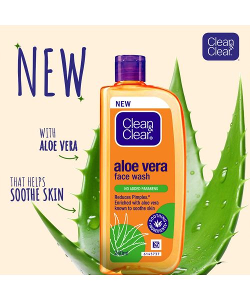 Clean & Clear: Aloe Vera Face Wash  240ml