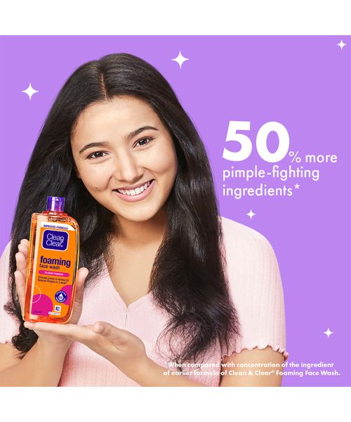 Clean & Clear: Foaming Facial Wash 240ml