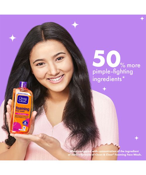Clean & Clear: Foaming Facial Wash 100ml