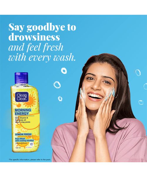 Clean & Clear: Morning Energy Lemon Fresh Face Wash 100ml