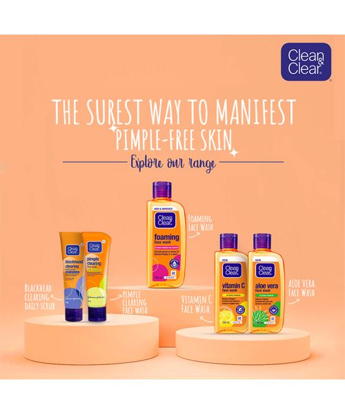 Clean & Clear: Vitamin C Face Wash 150ml