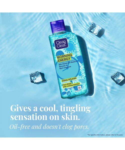 Clean & Clear: Morning Energy Aqua Splash Face Wash 150ml
